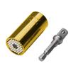 Wrench Head Socket Universal Drill Ratchet Spanner Sleeve 7-19mm Power Drill Bushing Socket