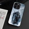 World of Warcraft Lich King Phone Case for iPhone 15 Pro Max 14 Plus 12 Mini 11 13 14 Pro Max Magsafe Wireless Charge Glass Cove