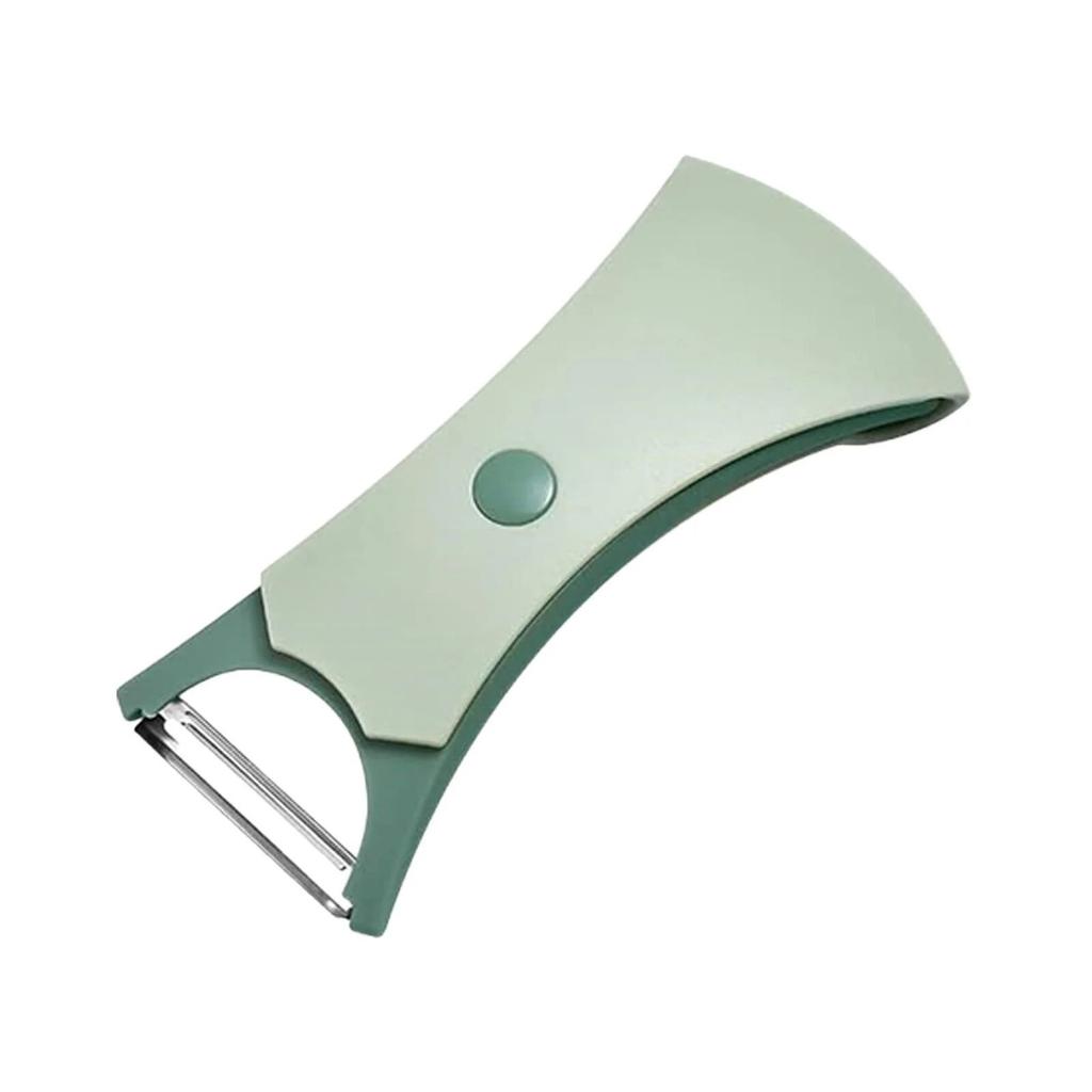 2 in 1 Multifunctional Fruit and Vegetable Peeler, Green, 15x7x2cm