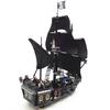 Caribbean The Black Pearl Pirate Ship Model Set Building Kits Bricks Toys No Box