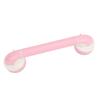 Suction Shower Grab 14.37 Inch Length Heavy Duty Safety Bar Bathtub Grab Bar for Baby Kids Pink