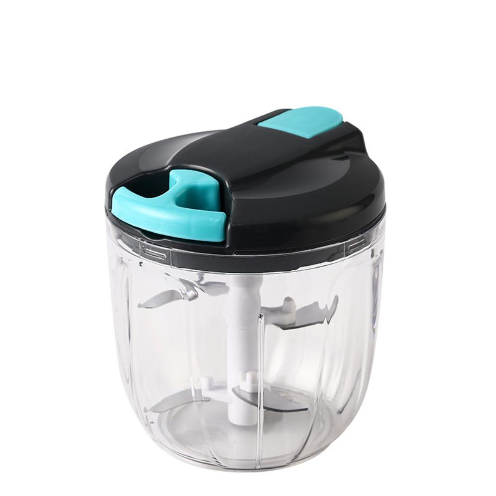 Stainless Steel Manual Food Chopper PP Storage Hand Power Mincer Garlic Blender  Vegetable Fruits