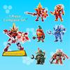 Motor Nuclear Worlds Combat Assemble Blind Box V1 Building Block Man Q Edition Aobing Mech Model Toy Children'S Gift Ornament