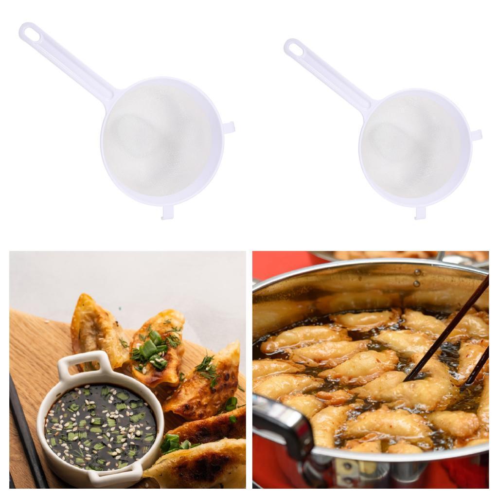 Flour Sieve Sifter Multipurpose Baking Tool Kitchen Strainer Food Colander for Noodles Egg