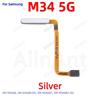 Home Power Back Button Touch ID Finger Scanner Fingerprint Sensor Flex Cable For Samsung Galaxy M31s M32 M33 M34 4G 5G