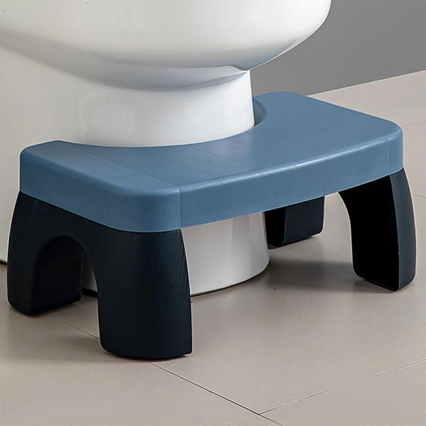 Hocktöpfchen-Fußhocker, Toilettentöpfchen-Fußhocker Verhindert das Ausrutschen Verbessert die Körperhaltung PP Hocktöpfchen-Hocker fürs Büro