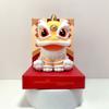 Solar Powered Lion Dance Mascot 1pcs Home Living Room Decoration Cute Annual Party Gift Chinese Style Shaking Head