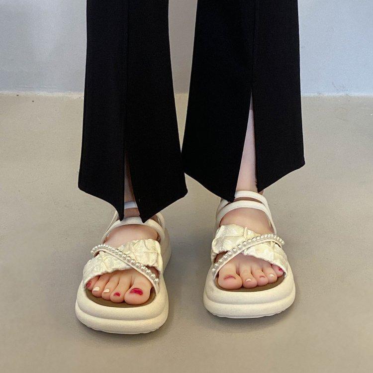 22 platform sandals slippers outer wear 35