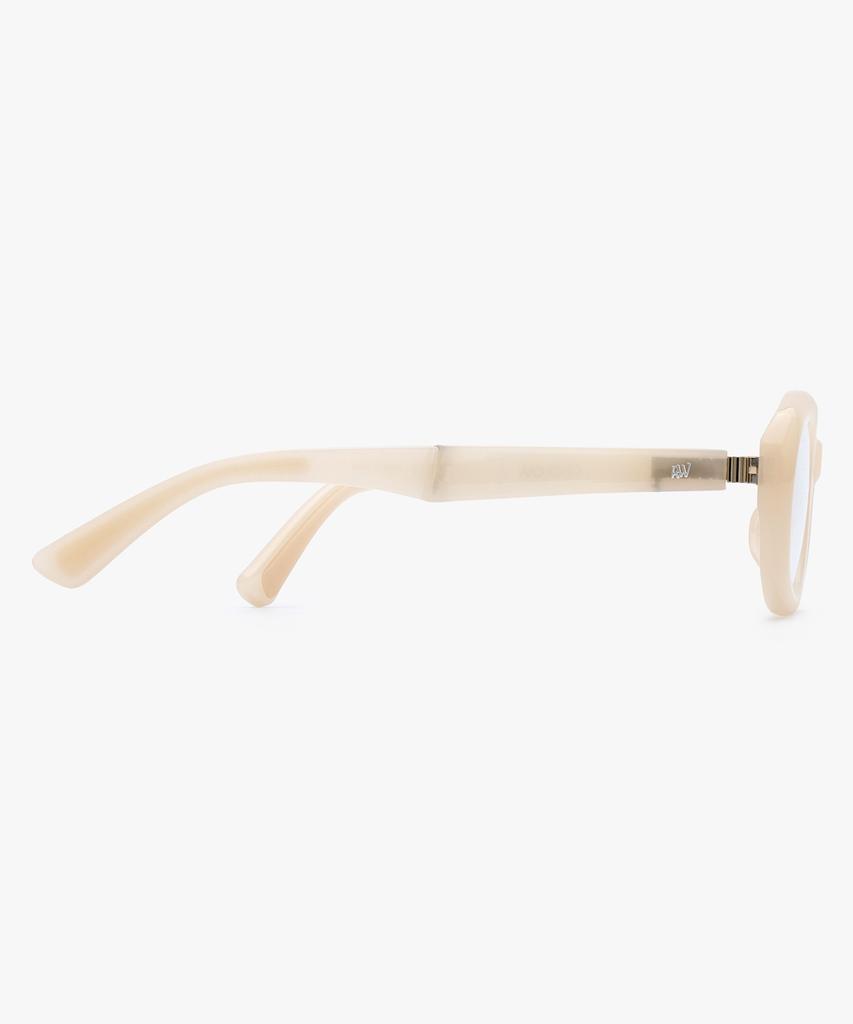 Likkeullou Rc Nirnir Folder Blue Light Glasses Ivory