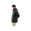 Anta Série Entraînement Veste Puffer Chaude Courte à Capuche Résistante à l'Eau Vestes Unisexe Marron Foncé Gris 952447921-5