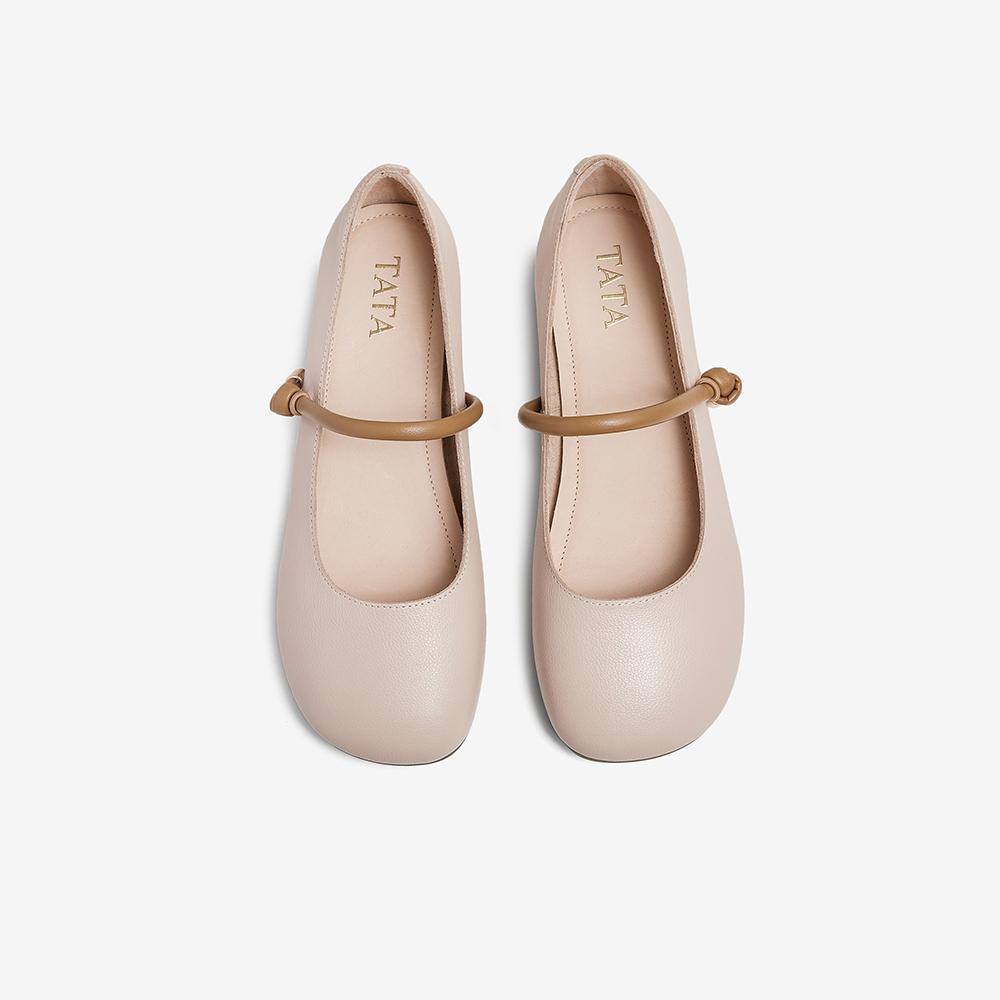 TATA/He She Women's Fashion Leisure Mary Jane Shoes
