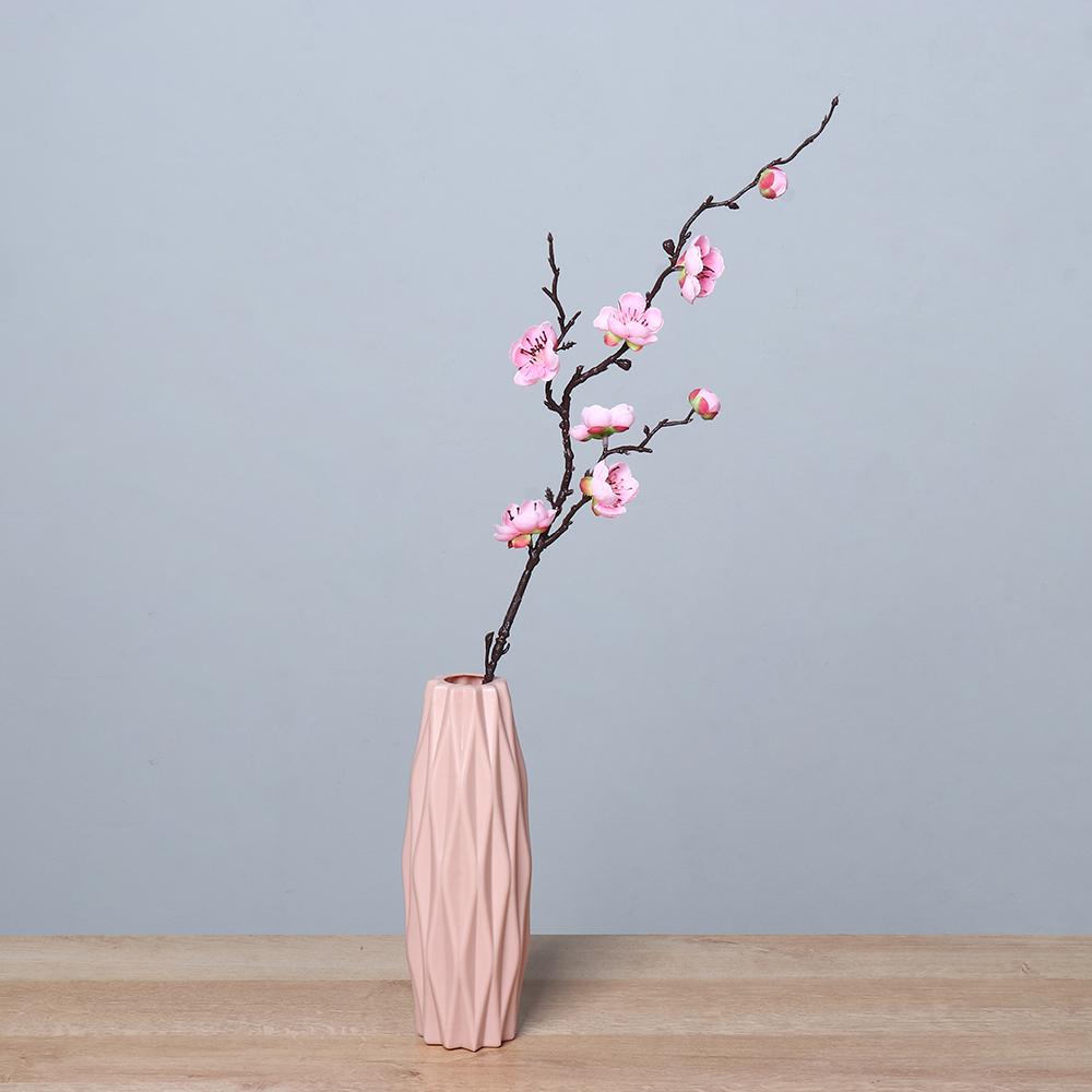 1PC Artificial Plum Blossom Chinese Style Small Winter Plum Artificial Flower Living Room Decoration Silk Flower Branch