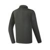 FILA Golf Series Fashion Versatile Sports Comfortable Knitted Long Sleeve Polo Shirt Men tops Gray A11M615214FMG
