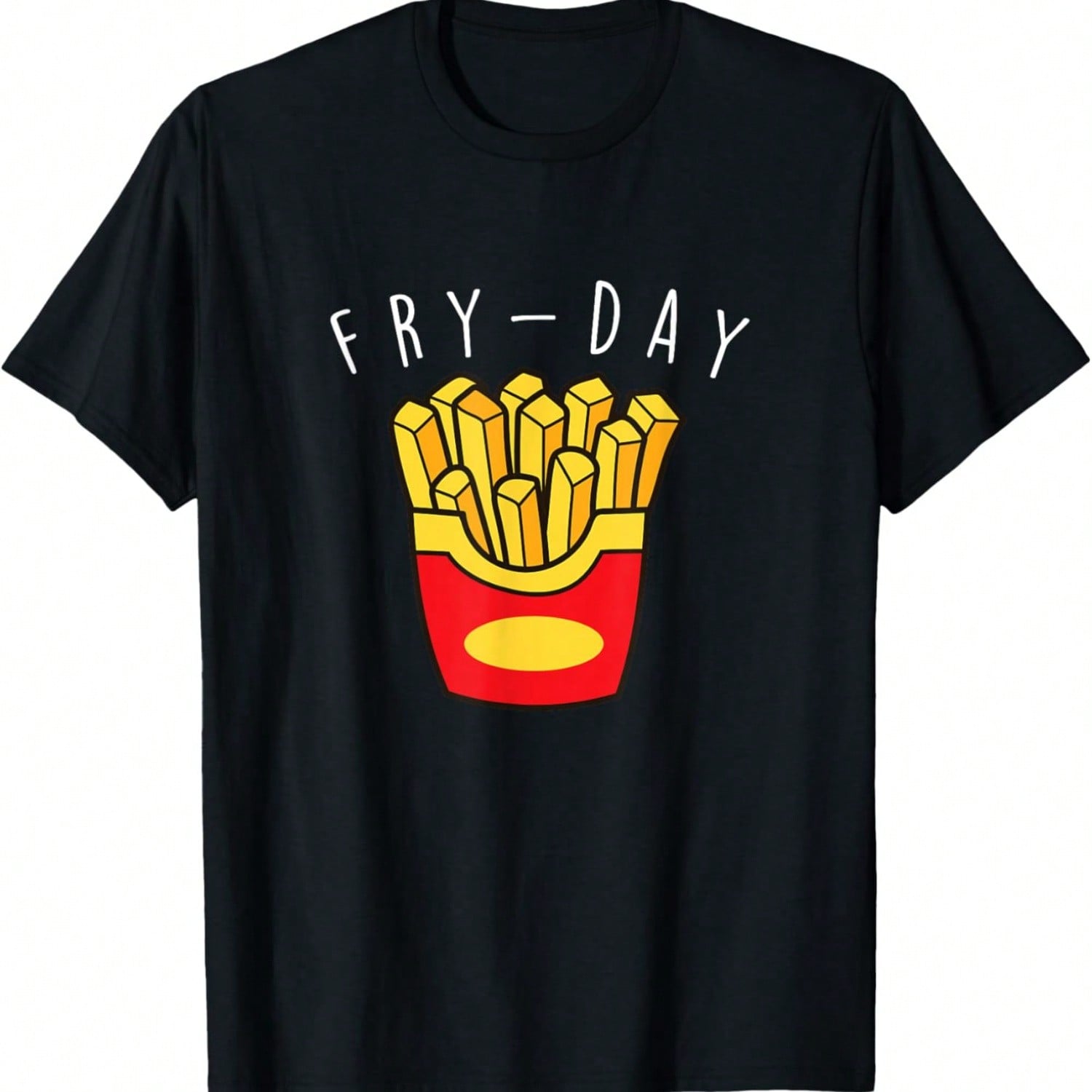Fry-Day - French Fries Fast Food Lover French Fry T-Shirt S