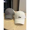 New Korean Style Fashion Letter Baseball Cap Women's Spring/summer Sun Hat Wide Brim Face-slimming High-quality Men's Ins Style
