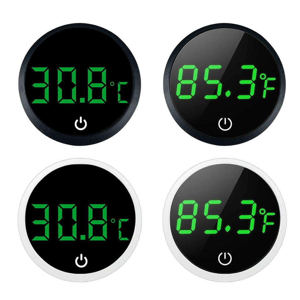 Elektrický teploměr Fishtanks s přesným/Celsiovým displejem pro akvária Ukazatel sledování teploty pro stanoviště ryb