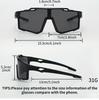 Oversized Cycling Glasses for Men Bicycle Windproof Colorful Coating Sunglasses Outdoor Sports Motorcyc