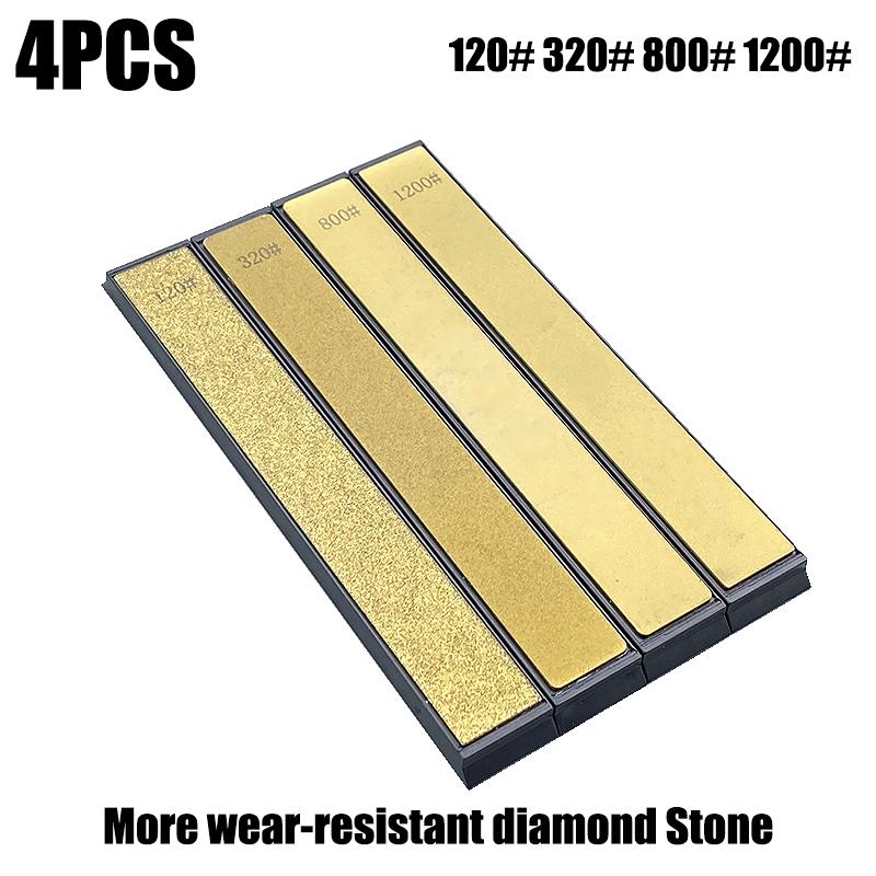 1600# Piatră Diamant Aurie Ascuțitor cu Unghi Fix Piatră de Ascuțit Instrument Sistem de Ascuțit Cuțite de Bucătărie Piatră de Ascuțit de Uz Casnic Apex