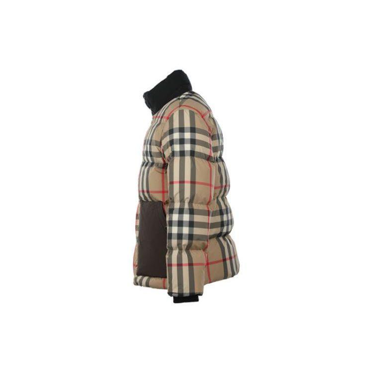 Burberry Down Jackets Men's Archive Beige Stand Collar Moderate Other 80439211