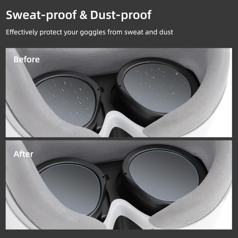 Ochelari VR Lentile Film de protecție rezistent la zgârieturi Film moale pentru ecran Hd compatibil pentru Pico 4
