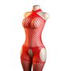 Fishnet Bodystockings Crotchless Sexy Body Stockings Lingerie Women Hollow Transparent Underwear Erotic Apparel Black Tights