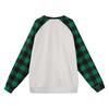 Men's Christmas Raglan Crewneck Fleece Sweatshirt
