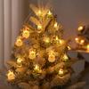 1 Stück Weihnachtsaußenlichter mit Weihnachtsmann Schneemann Weihnachtsbaum Batteriebetrieben für Zuhause Schlafzimmer Party Hochzeit Weihnachtsdeko