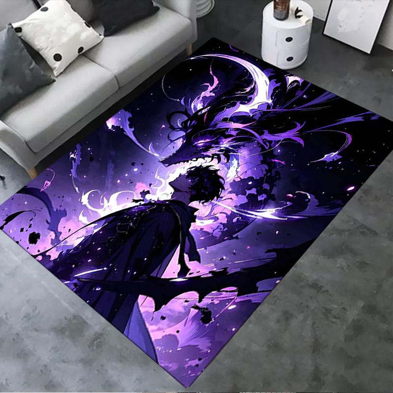 

2025 New Solo Leveling Carpet Rug for Living Room Bedroom Home Sofa Decoration,Kids play Non-slip Floor Mat170 40x60cm( 15x23in )