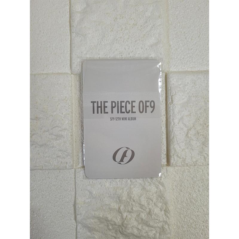 (7pcs Set) SF9 12th Mini Album - The Piece Of9 [Applemusic 1st Photocard]