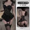 Xianyi Erotic Underwear Lace Vest Mesh Uniform Pure Desire Sexy Nightclub Perspective Passion Suit Temptation 591