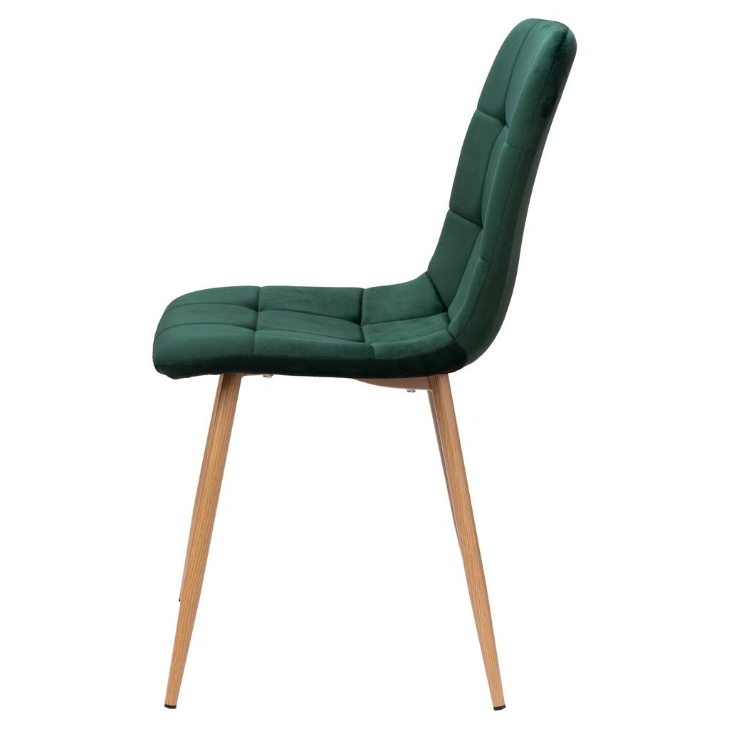 Montana Velvet Dark Green Velvet Chair