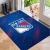 Soft Floor Carpet New York Rangers Pattern Area Rug Decorative Mat For Home Room Decoration