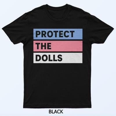 Protégez les poupées T-shirt Solidarité Drapeau Fierté Trans