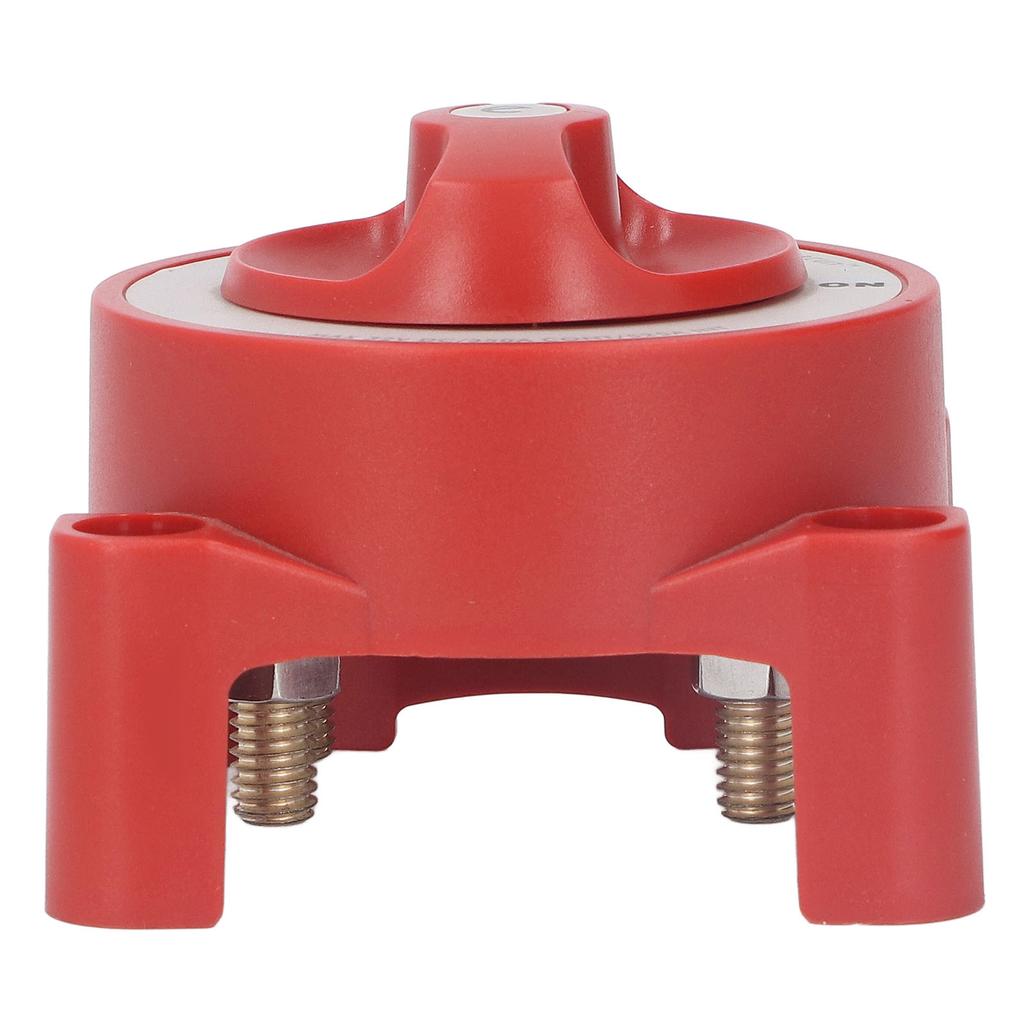 Battery Power Cutoff Knob Switch On Off 2 Positions 4 Studs IP66 Waterproof 350A Universal for Yacht
