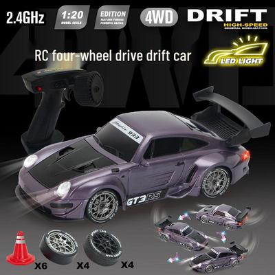 RC Pro Variable-Speed Drift Car: Rechargeable, Four-Wheel Drive, High-Speed Remote-Control Car for Kids.