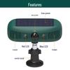 Solar Ultrasonic Alarm: Infrared Animal Deterrent for Wild Boar and Weasel.