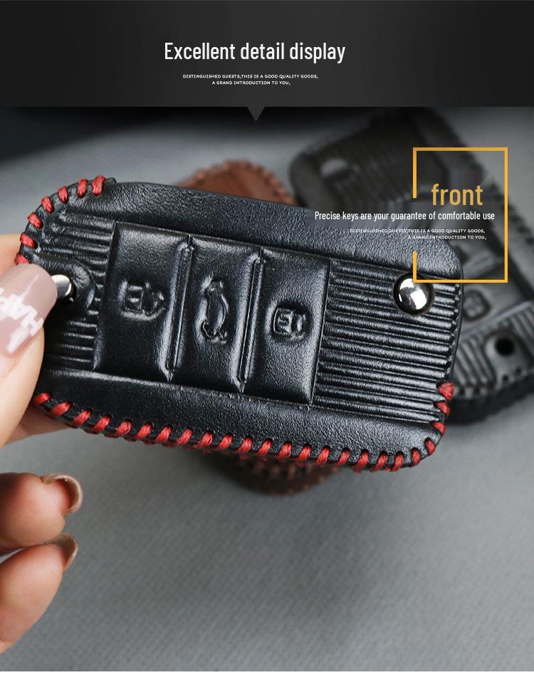 Roewe Nyckelfodral för RX5 Max, RX3, 350, 360, 550, RX8, i5, i6 Plus - Bilskalsväska med spänne