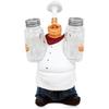 Resin Decorative Ornaments,Kitchen Decor,Cook Statue,French Chef Figurines with Salt and Pepper Shaker Set
