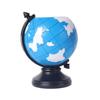 Elegant Earth Globe Design Resin Desktop Pen Holders Construction Multi Functional Storage For Office Study Room