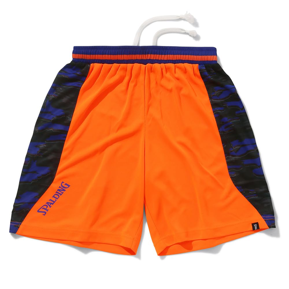 

Spalding Юношеские тренировочные штаны, Перекрывающийся камуфляж с боками, Неоновый оранжевый, Размер 160 (SJP24051)
