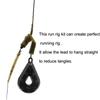 6 Set Accessori per la pesca alla carpa Run Rig Kit con perline in gomma per carpa Chod Elicottero Rigs Hair Rig Terminal Tackle