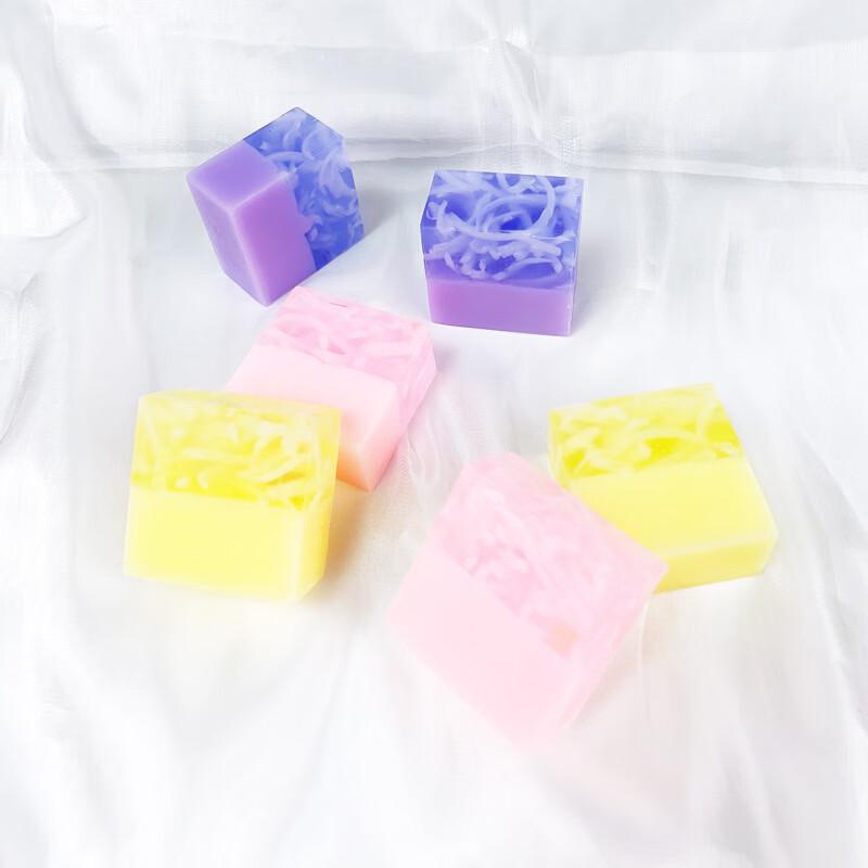 AIFUJIAPIN Lemon Handmade Essential Oil Soap 3-Bar Set