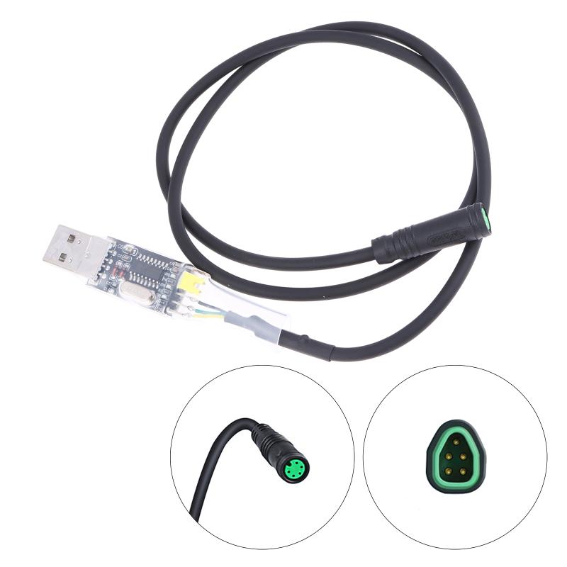 Usb Programming Cable For Bafang Can Bus Motor Bbs01 Bbs02 Bbs03 Bbshd Mid Drive Motor Kit Electric Bike Motor Programmed Cable