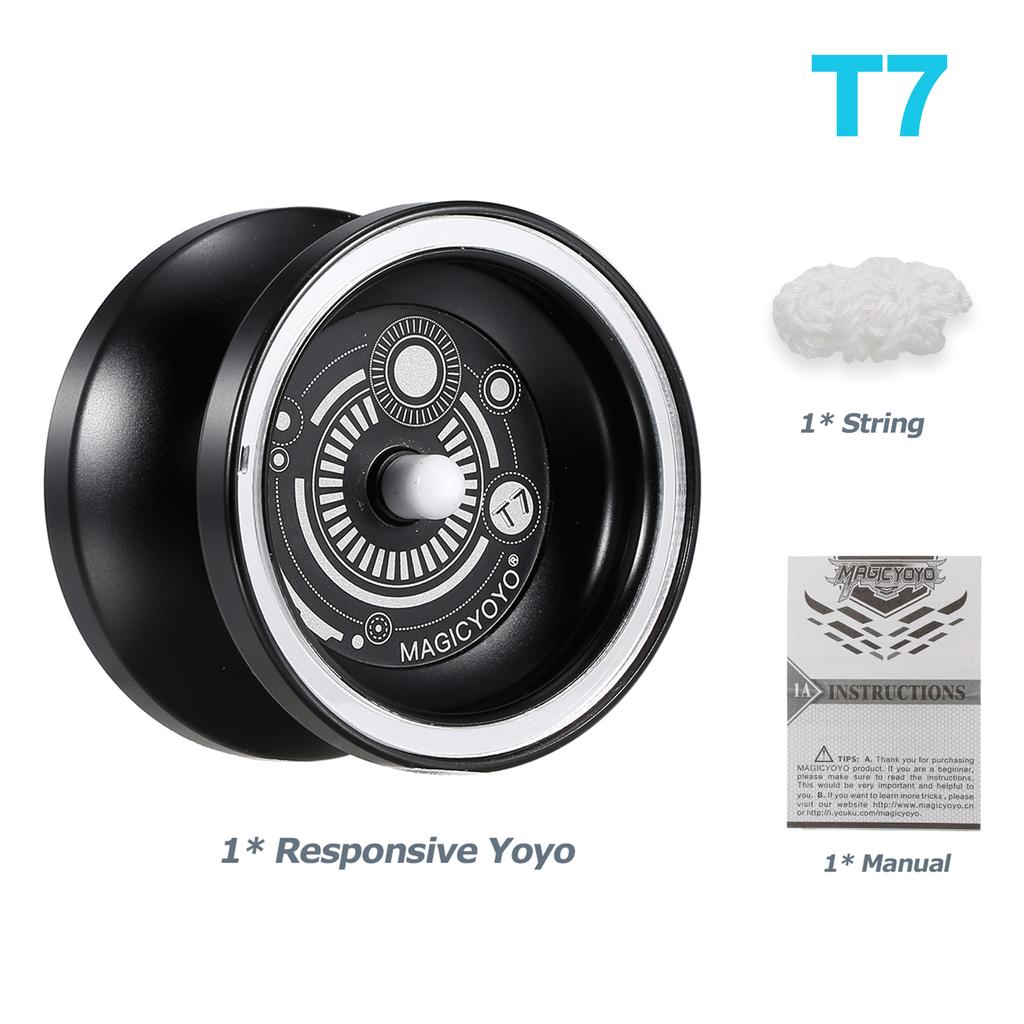 MAGICYOYO Y01/Y03/T7/D3 Professional Yoyo Alloy Unresponsive Yoyo  stainless KK bearing Yoyo Children Boys Toys classic toy