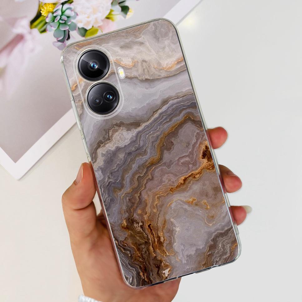 For Realme 10 Pro+ 6.7" RMX3687 Case Cute Cartoon Astronaut Cat Soft Silicon TPU Cover For Realme 10 Pro Plus Bumper Phone Case