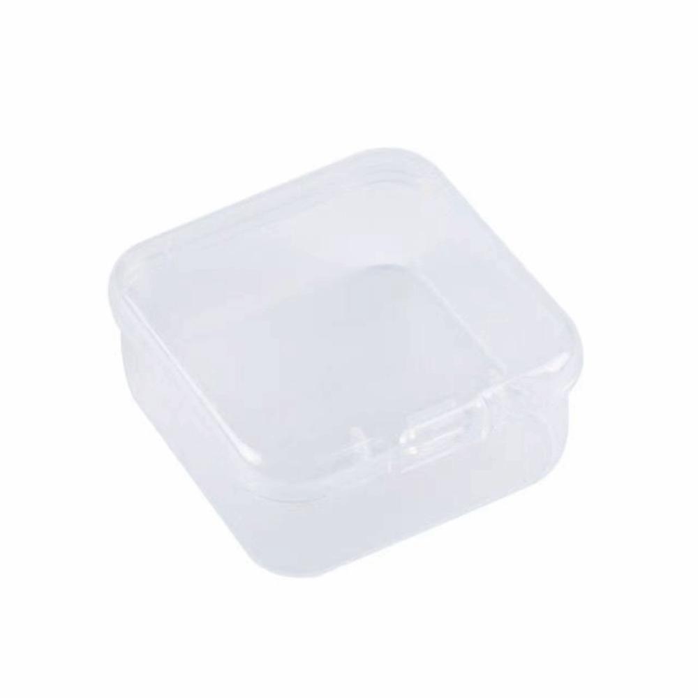 

Large Capacity Fuse Beads Organizer with Cover Transparent Melting Beads Storage Case Multi-functional Space Saving