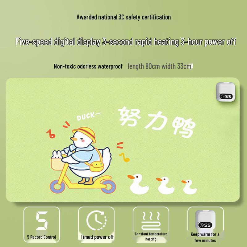 Ofis, Masaüstü ve Ödev Kullanımı İçin Kışlık Isıtmalı Fare Altlığı - Erkekler, Kadınlar ve Çocuklar İçin Mükemmel