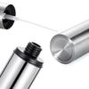 Silver Olive Oil Sprayer Bottle Stainless Steel Pump Oil Dispenser for Cooking Frying Grilling
