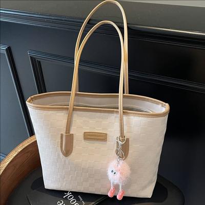 New Fashionable Portable Casual Shoulder Bag, Large-capacity Commuter Tote Bag