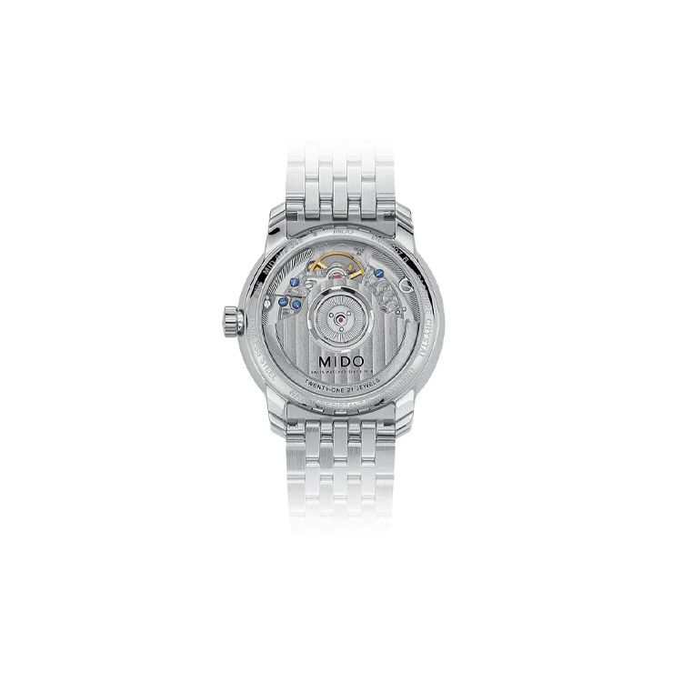 Mido Belluna Collection Smile Watch Automatic Mechanical Movement Moon Phase Women watches White M027.207.11.010.01